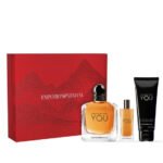 Emporio Armani Stronger With You EDT Gift Set, Women's 3.4 oz (3-Piece Set)