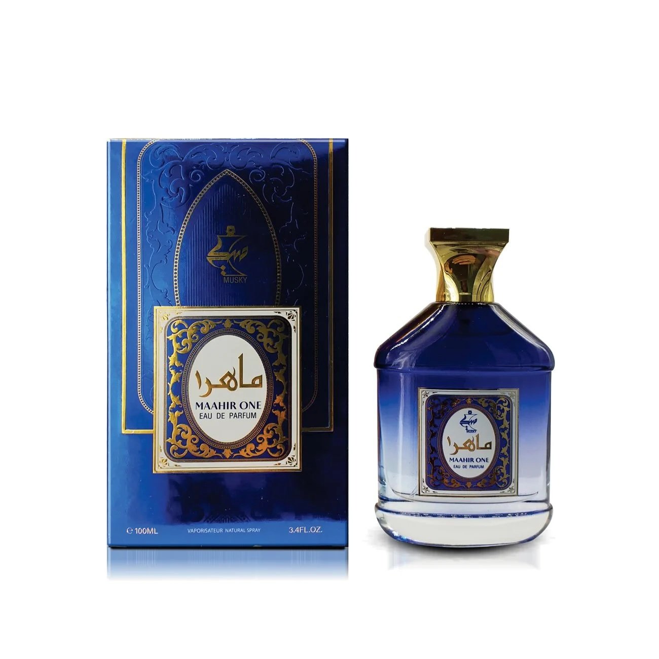 Musky-Maahir-One-EDP-Men-s-3-4-oz.jpeg Musky Maahir One EDP, Men's 3.4 oz - Image 1