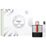 Prada Luna Rossa Carbon EDP Gift Set, Men’s 3.4 oz (2-Piece Set)
