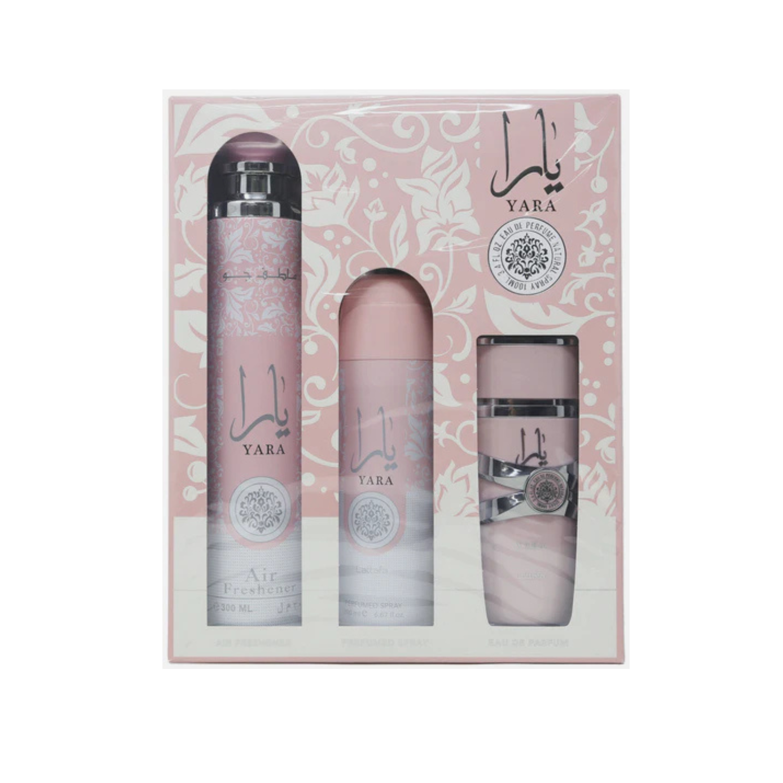 Lattafa-Yara-EDP-Gift-Set-Women-s-3-4-oz-3-Piece-Set.png Lattafa Yara EDP Gift Set, Women’s 3.4 oz (3-Piece Set) - Image 1