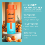 Armaf Odyssey Mandarin Sky Limited Edition Deodorant 200ml - Image 2